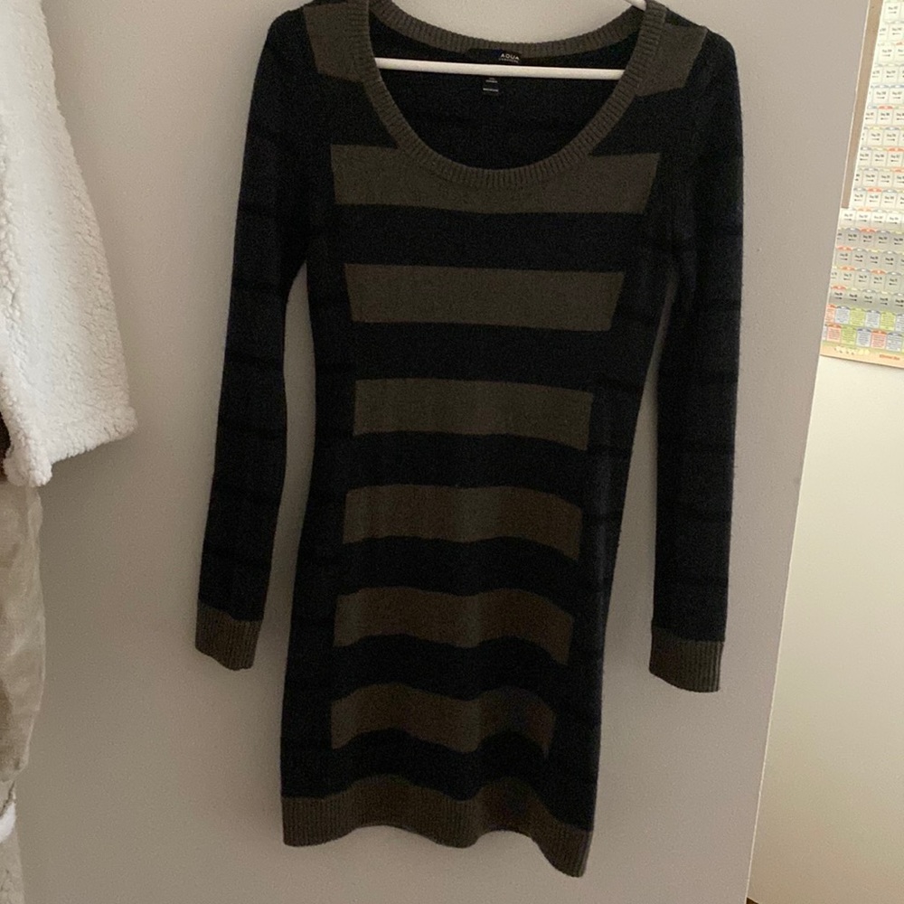 Aqua Cashmere Dress